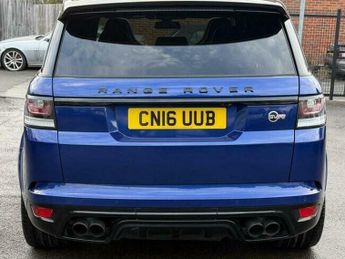 Land Rover Range Rover Sport 5.0 V8 SVR SUV 5dr Petrol Auto 4WD Euro 6 (s/s) (550 ps)