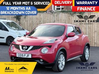 Nissan Juke ACENTA PREMIUM XTRONIC*AUTO*PETROL*74K MILES*SATNAV*CAMERA*ULEZ*