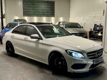 Mercedes C Class 2.1 C220d AMG Line (Premium Plus) 7G-Tronic+ Euro 6 (s/s) 4dr