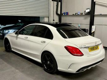 Mercedes-Benz C Class 2.1 C220d AMG Line (Premium Plus) 7G-Tronic+ Euro 6 (s/s) 4dr