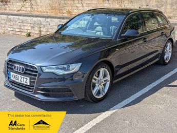 Audi A6 2012 AUDI A6 AVANT 2.0 TDI 177 S LINE ESTATE * NAV * LEATHER * 1
