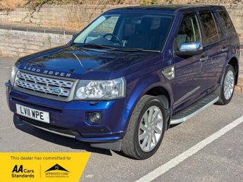 Land Rover Freelander 2011 LAND ROVER FREELANDER II 2.2 SD4 190 XS AUTO 4WD * NAV * HT