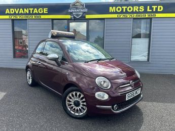 Fiat 500 1.2 Lounge Hatchback 3dr Petrol Manual Euro 6 (s/s) (69 bhp)