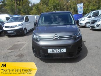 Citroen Berlingo 2021 1000 ENTERPRISE PRO M BLUEHDI NO VAT CAMBELT HAS JUST BEEN 