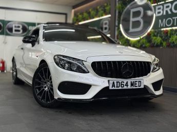 Mercedes C Class AMG C 43 4MATIC PREMIUM [7X SERVICES, SAT NAV, LEATHER, PANORAMI
