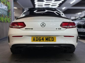 Mercedes C Class AMG C 43 4MATIC PREMIUM [7X SERVICES, SAT NAV, LEATHER, PANORAMI
