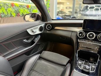 Mercedes C Class AMG C 43 4MATIC PREMIUM [7X SERVICES, SAT NAV, LEATHER, PANORAMI