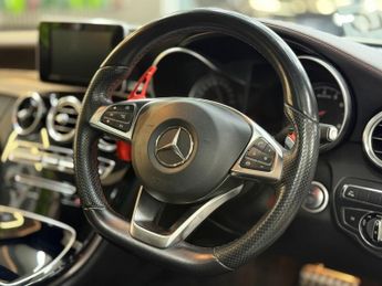 Mercedes C Class AMG C 43 4MATIC PREMIUM [7X SERVICES, SAT NAV, LEATHER, PANORAMI
