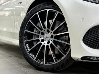 Mercedes C Class AMG C 43 4MATIC PREMIUM [7X SERVICES, SAT NAV, LEATHER, PANORAMI