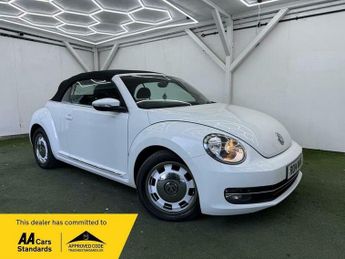 Volkswagen Beetle 1.6 TDI BlueMotion Tech Design Cabriolet DSG Euro 5 (s/s) 2dr