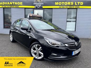 Vauxhall Astra 1.4i Turbo SRi Nav Hatchback 5dr Petrol Manual Euro 6 (150 ps)