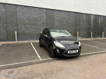 Ford Ka 1.2 Zetec Black Edition Euro 6 (s/s) 3dr