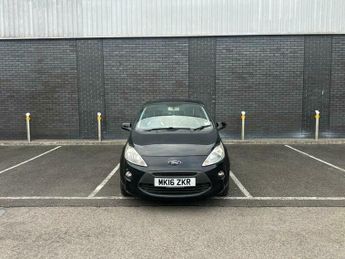 Ford Ka 1.2 Zetec Black Edition Euro 6 (s/s) 3dr