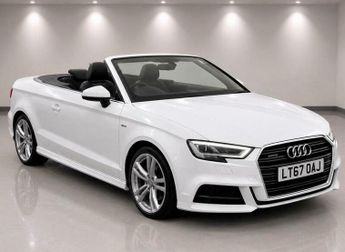 Audi A3 Cabriolet 2.0 TFSI S line S Tronic quattro Euro 6 (s/s) 2dr