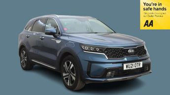 Kia Sorento 3 1.6 Hybrid 2021(21) T-GDi AWD Euro 6 (s/s) 7 Seats 5dr 2 Keys 