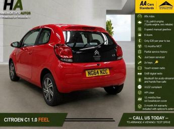 Citroen C1 1.0 VTi Feel Euro 5 3dr (Euro 5)