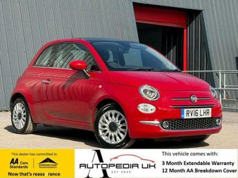 Fiat 500 1.2 Lounge Euro 6 (s/s) 3dr