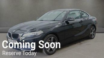 BMW 2 SERIES 1.5 218i Sport Auto Euro 6 (s/s) 2dr