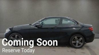 BMW 2 SERIES 1.5 218i Sport Auto Euro 6 (s/s) 2dr