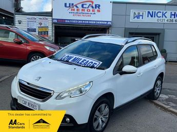 Peugeot 2008 £35 TAX // ACTIVE 1.2 PETROL 5 DOOR HATCH BACK 85 BHP