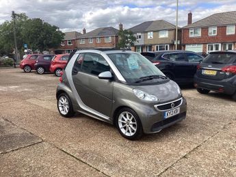 Smart ForTwo 1.0 MHD Passion Cabriolet 2dr Petrol SoftTouch Euro 5 (s/s) (71 