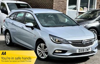 Vauxhall Astra 1.6 CDTi ecoTEC BlueInjection Tech Line Nav Sports Tourer Euro 6