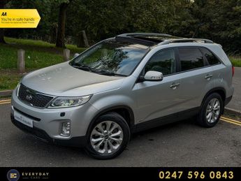 Kia Sorento 2.2 CRDi KX-3 Auto AWD (7 Seat) 194 Bhp | Full History (9 Servic