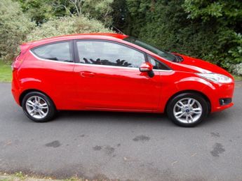 Ford Fiesta 1.25 Zetec Hatchback 3dr Petrol Manual Euro 6 (82 ps)