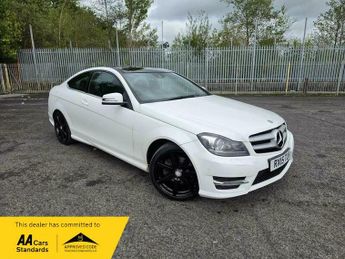 Mercedes-Benz C Class 2.1 C220 CDI AMG Sport Edition G-Tronic+ Euro 5 (s/s) 2dr