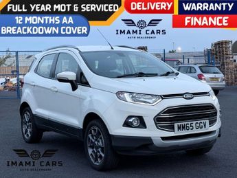Ford EcoSport TITANIUM TDCI MANUAL DIESEL 107000 MILES SERVICE MOT
