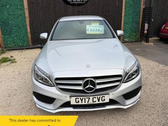 Mercedes C Class 2.1 C220d AMG Line G-Tronic+ Euro 6 (s/s) 4dr