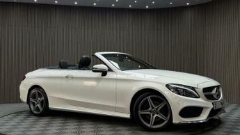 Mercedes C Class 2.0 C200 AMG Line Cabriolet G-Tronic+ Euro 6 (s/s) 2dr