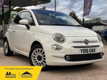Fiat 500 1.2 Lounge Hatchback 3dr Petrol Manual Euro 6 (s/s) (69 bhp)