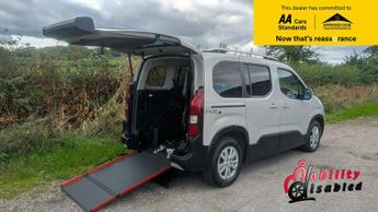 Peugeot Rifter BLUEHDI ALLURE Wheelchair Accessible Vehicle Disabled WAV