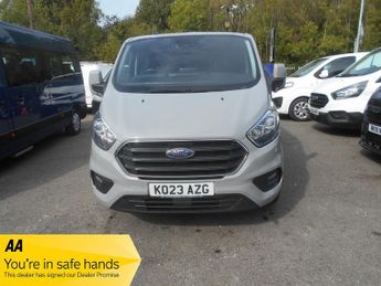 Ford Transit 2023 300 LIMITED DCIV ECOBLUE CREW VAN FULL MAIN DEALER SERVICE 
