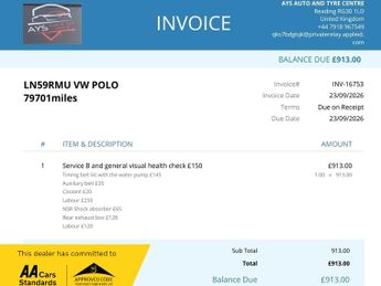 Volkswagen Polo 1.4 Match Hatchback 5dr Petrol Automatic (165 g/km, 79 bhp)