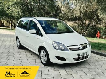 Vauxhall Zafira 1.8 16V Exclusiv MPV 5dr Petrol Manual Euro 5 (120 ps)