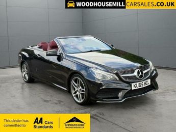 Mercedes E Class 2.1 E220 BlueTEC AMG Line Cabriolet G-Tronic+ Euro 6 (s/s) 2dr