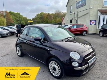 Fiat 500 LOUNGE £35 TAX+LOW MILES+GLASS ROOF