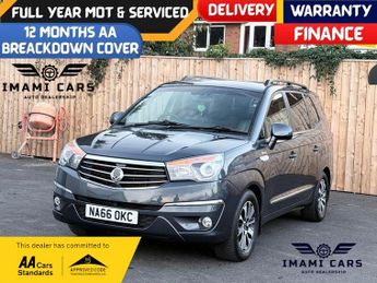 Ssangyong Rodius ELX AUTO*DIESEL*83K MILES*SATNAV*CAMERA*HEATED L SEAT*7SEATR*SER