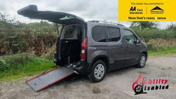Peugeot Rifter Allure AUTOMATIC Wheelchair Accessible Vehicle Disabled WAV