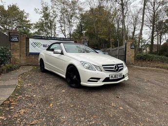 Mercedes E Class 3.5 E350 CGI V6 BlueEfficiency Sport Cabriolet G-Tronic Euro 5 2