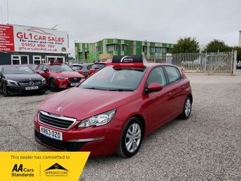 Peugeot 308 E-HDI ACTIVE+£20 RD TAX+SERVICE HISTORY+10/26 MOT NO ADVISORY