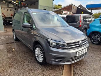 Volkswagen Caddy Maxi Life C20 LIFE TDI 5 seat,LOWERED REAR FLOOR FOR WHEELCHAIR/SCOOTER, A