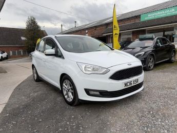 Ford C Max AUTOMATIC £20 TAX LOW MILEAGE LADY OWNER ZETEC TDCI-REAR PARKING