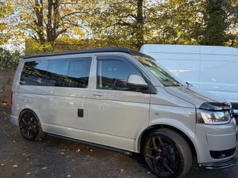 Volkswagen Transporter T28 TDI P/V STARTLINE CAMPER VAN RARE NARDO GREY FSH SUPERB