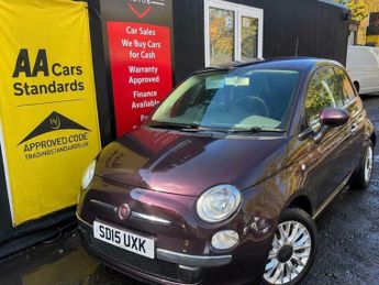 Fiat 500 1.2 Lounge Euro 6 (s/s) 3dr