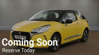 DS AUTOMOBILES 3 1.2 PureTech Chic Euro 6 3dr