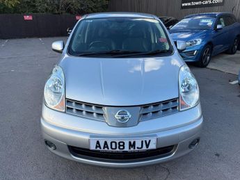 Nissan Note TEKNA-AUTO, FULL SERVICE HISTORY, ONLY 54544 MILES, REAR PRIVACY