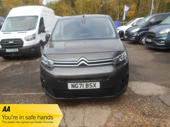 Citroen Berlingo 2021 950 DRIVER PRO XL PRO AUTOMATIC BHDI NO VAT CAMBELT HAS JUS